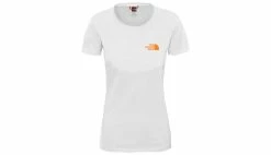 The North Face W Bf Red Box Tee White