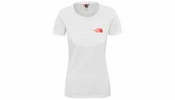 The North Face W Bf Red Box Tee White