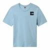 The North Face W Relaxed Fine T-shirt Blue -shooos shop nf0a4sya3r31