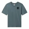 The North Face W Relaxed Fine T-shirt Blue -shooos shop nf0a4syaa9l1