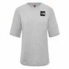 The North Face W Boyfriend Fine T-shirt Grey -shooos shop nf0a4syadyx11