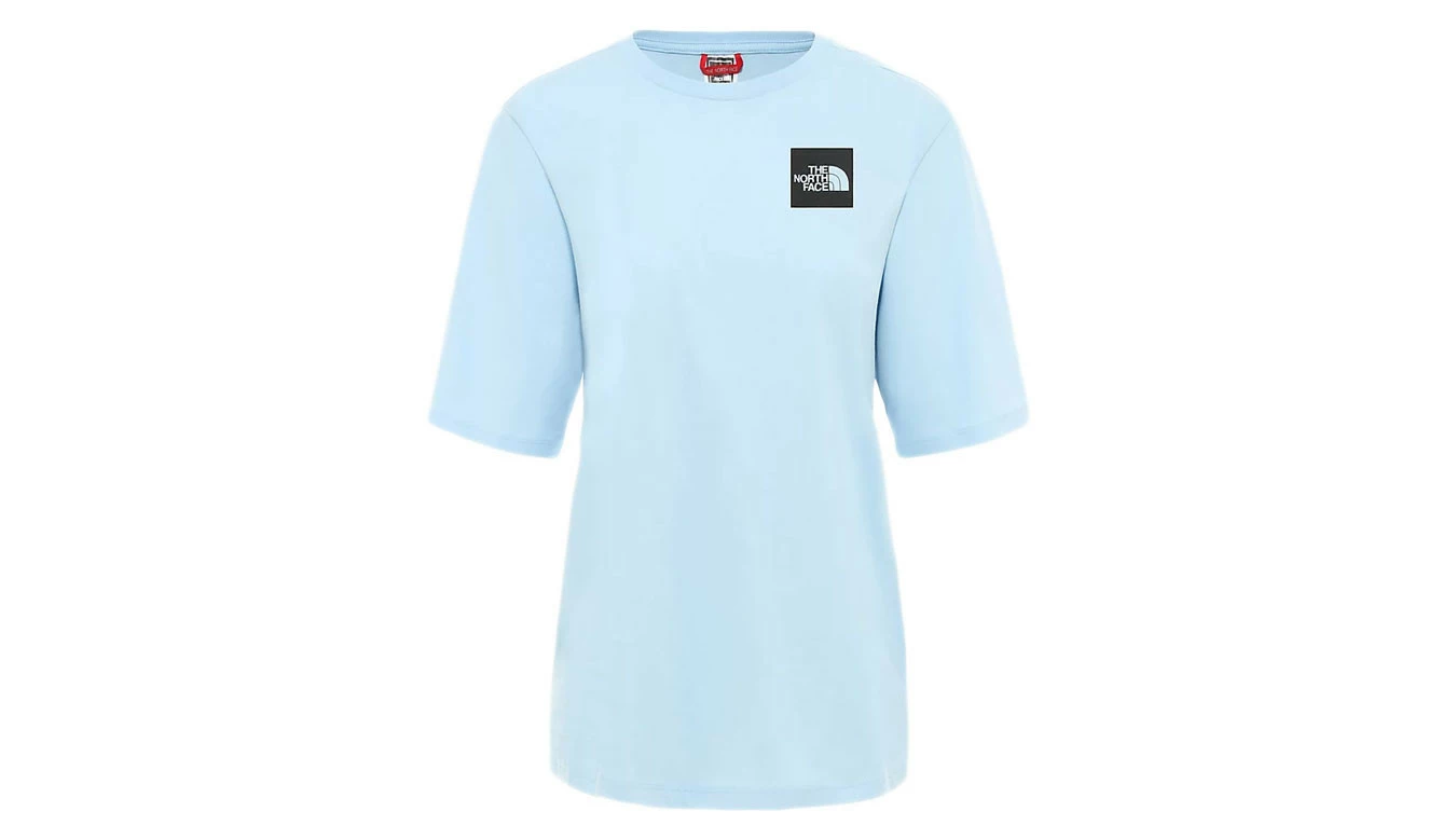 The North Face W Boyfriend Fine T-shirt Blue 3 The North Face W Boyfriend Fine T-shirt Blue