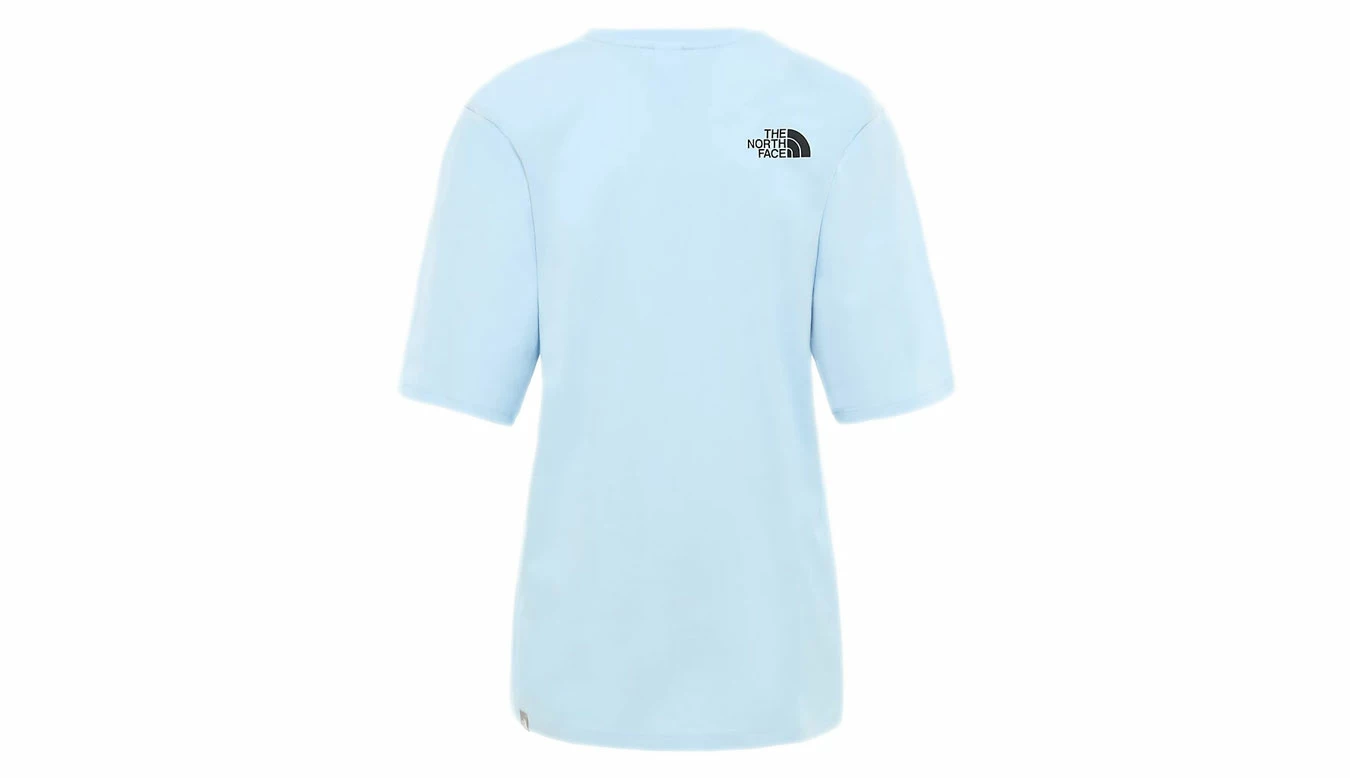 The North Face W Boyfriend Fine T-shirt Blue 4 The North Face W Boyfriend Fine T-shirt Blue - Image 2