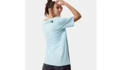 The North Face W Boyfriend Fine T-shirt Blue 10 The North Face W Boyfriend Fine T-shirt Blue -shooos shop nf0a4syajh514