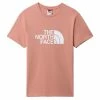 The North Face W S/S Easy Tee Pink -shooos shop nf0a4t1qhcz