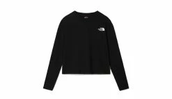 The North Face W Ls Crop Tee Black