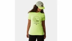 The North Face W Galahm Graphic T-shirt Green -shooos shop nf0a7r29hdd 0