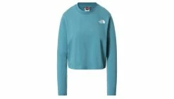 The North Face W Ls Crop Tee Turquoise