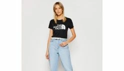 The North Face W S/S Easy Tee Black Black -shooos shop the north face w s s easy tee black nf0a4t1qjk311