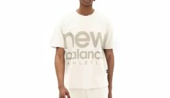 New Balance Athletics Unisex Out Of Bounds Tee White