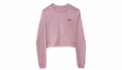 Vans Off The Wall Junior LS Crop Lilas Pink