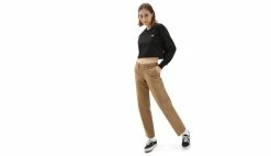 Vans Wmn´s Long Sleeve Cropped T-shirt Black -shooos shop vn0a4ouqblk 0