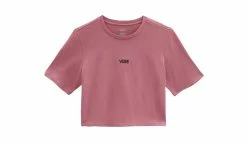 Vans Flying V Crop Crew Sport Tee Pink