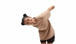 Vans OTW T-Shirt Woman Brown -shooos shop vn0a5i8xyoh