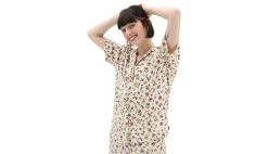 Vans Off The Wall Wyld Printed Top Multicolor -shooos shop vn0a7rmkfs8