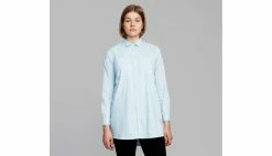 Makia Office Shirt W Blue -shooos shop w60008 6212